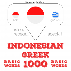 Hörbuch 1000 kata-kata penting di Yunani  - Autor JM Gardner   - gelesen von Friska Mercurius
