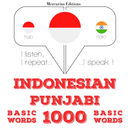 Hörbuch 1000 kata penting dalam Punjabi  - Autor JM Gardner   - gelesen von Friska Mercurius