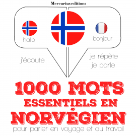 Hörbuch 1000 mots essentiels en norvégien  - Autor JM Gardner   - gelesen von Florence Mercurius