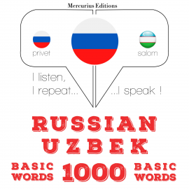 Hörbuch 1000 основных слов на узбекском языке  - Autor JM Gardner   - gelesen von Veronika Mercurius