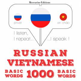 Hörbuch 1000 основных слов в Вьетнамский  - Autor JM Gardner   - gelesen von Veronika Mercurius