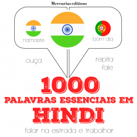 Hörbuch 1000 palavras essenciais em hindi  - Autor JM Gardner   - gelesen von Iana Serena Mercurius