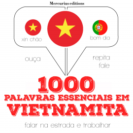 Hörbuch 1000 palavras essenciais em vietnamita  - Autor JM Gardner   - gelesen von Iana Serena Mercurius
