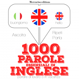 Hörbuch 1000 parole essenziali in Inglese  - Autor JM Gardner   - gelesen von Francesca Mercurius