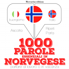 Hörbuch 1000 parole essenziali in Norvegese  - Autor JM Gardner   - gelesen von Francesca Mercurius
