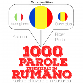 Hörbuch 1000 parole essenziali in Rumeno  - Autor JM Gardner   - gelesen von Francesca Mercurius