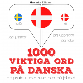 Hörbuch 1000 viktiga ord på danska  - Autor JM Gardner   - gelesen von Veronika Mercurius