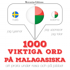 Hörbuch 1000 viktiga ord på malagasiska  - Autor JM Gardner   - gelesen von Veronika Mercurius