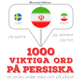 Hörbuch 1000 viktiga ord på persiska  - Autor JM Gardner   - gelesen von Veronika Mercurius
