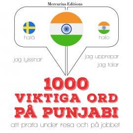 Hörbuch 1000 viktiga ord på Punjabi  - Autor JM Gardner   - gelesen von Veronika Mercurius