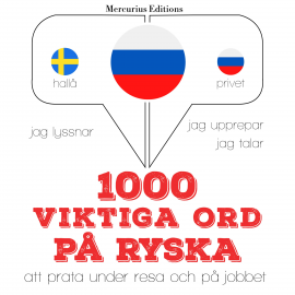 Hörbuch 1000 viktiga ord på ryska  - Autor JM Gardner   - gelesen von Veronika Mercurius