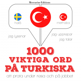 Hörbuch 1000 viktiga ord på turkiska  - Autor JM Gardner   - gelesen von Veronika Mercurius