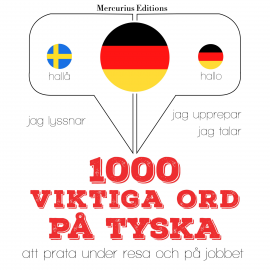 Hörbuch 1000 viktiga ord på tyska  - Autor JM Gardner   - gelesen von Veronika Mercurius