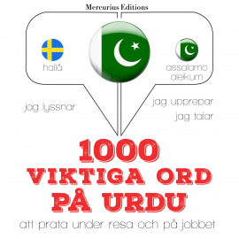 Hörbuch 1000 viktiga ord på Urdu  - Autor JM Gardner   - gelesen von Veronika Mercurius