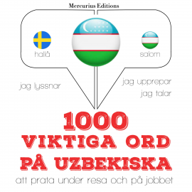 Hörbuch 1000 viktiga ord på uzbekiska  - Autor JM Gardner   - gelesen von Veronika Mercurius
