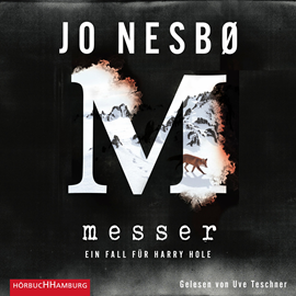 Hörbuch Messer  - Autor Jo Nesbø   - gelesen von Uve Teschner