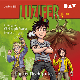 Hörbuch Ein teuflisch gutes Team (Luzifer junior 2)  - Autor Jochen Till   - gelesen von Christoph Maria Herbst