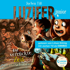 Hörbuch Luzifer junior (Band 10) - Die verrückte Zeitmaschine  - Autor Jochen Till   - gelesen von Schauspielergruppe