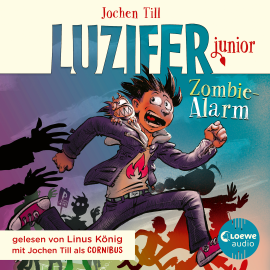 Hörbuch Luzifer junior (Band 12) - Zombie-Alarm  - Autor Jochen Till   - gelesen von Schauspielergruppe