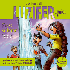 Hörbuch Luzifer junior (Band 7) - Fiese schöne Welt  - Autor Jochen Till   - gelesen von Schauspielergruppe