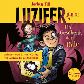 Hörbuch Luzifer junior (Band 8) - Ein Geschenk der Hölle  - Autor Jochen Till   - gelesen von Schauspielergruppe