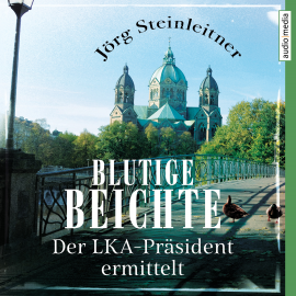 Hörbuch Blutige Beichte  - Autor Jörg Steinleitner   - gelesen von Hans Jürgen Stockerl