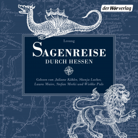 Hörbuch Sagenreise durch Hessen  - Autor Johann Georg Theodor Grässe   - gelesen von Schauspielergruppe