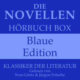 Hörbuch Die Novellen Hörbuch Box – Blaue Edition  - Autor Johann Wolfgang von Goethe   - gelesen von Schauspielergruppe