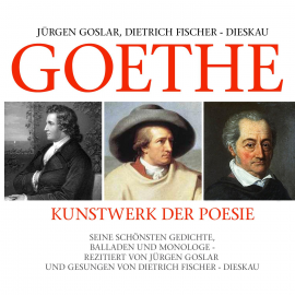 Hörbuch Goethe: Kunstwerk Der Poesie  - Autor Johann Wolfgang von Goethe   - gelesen von Schauspielergruppe
