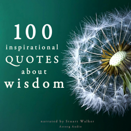 Hörbuch 100 quotes about wisdom  - Autor John Mac   - gelesen von Stuart Walker