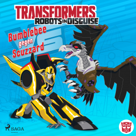 Hörbuch Transformers - Robots in Disguise - Bumblebee gegen Scuzzard  - Autor John Sazaklis   - gelesen von Julian Mill