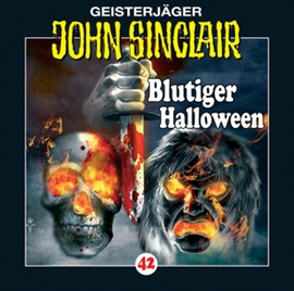 Hörbuch Blutiger Halloween (John Sinclair 42)  - Autor Jason Dark   - gelesen von Schauspielergruppe