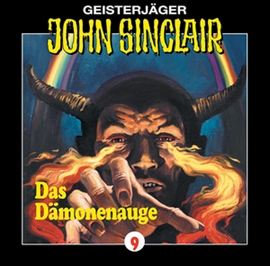 Hörbuch Das Dämonenauge (John Sinclair 9)  - Autor Jason Dark   - gelesen von Schauspielergruppe