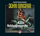 Hörbuch Kalis Schlangengrube (John Sinclair 85)  - Autor Jason Dark   - gelesen von Carsten Wilhelm