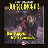 Hörbuch Der Ripper kehrt zurück (John Sinclair 69)  - Autor Jason Dark   - gelesen von Carsten Wilhelm