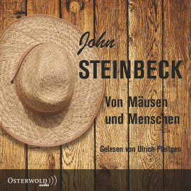 Hörbuch Von Mäusen und Menschen  - Autor John Steinbeck   - gelesen von Ulrich Pleitgen