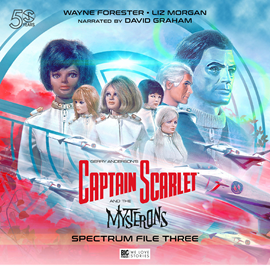 Hörbuch The Angels and the Creeping Enemy - Spectrum File 3 - Captain Scarlet and the Mysterons (Unabridged)  - Autor John Theydon   - gelesen von Schauspielergruppe