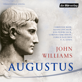 Hörbuch Augustus  - Autor John Williams   - gelesen von Schauspielergruppe