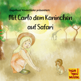 Hörbuch Mit Carlo dem Kaninchen auf Safari  - Autor Jonas Marian Pieper   - gelesen von Julia Breier