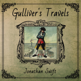 Hörbuch Gulliver's Travels (Jonathan Swift)  - Autor Jonathan Swift   - gelesen von Jamey Lewis