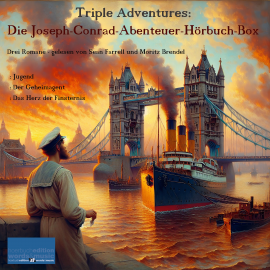 Hörbuch Triple Adventures: Die Joseph-Conrad-Abenteuer-Hörbuch-Box  - Autor Joseph Conrad   - gelesen von Schauspielergruppe