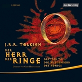 Hörbuch Der Herr der Ringe. Dritter Teil: Die Wiederkehr des Königs  - Autor J.R.R. Tolkien   - gelesen von Gert Heidenreich