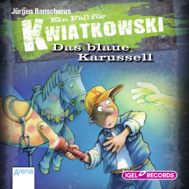 Hörbuch Ein Fall für Kwiatkowski. Das blaue Karussell  - Autor Jürgen Banscherus   - gelesen von Max Herbrechter