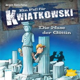 Hörbuch Ein Fall für Kwiatkowski. Die Nase der Göttin  - Autor Jürgen Banscherus   - gelesen von Frank Bahrenberg