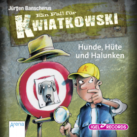 Hörbuch Ein Fall für Kwiatkowski. Hunde, Hüte und Halunken  - Autor Jürgen Banscherus   - gelesen von Max Herbrechter