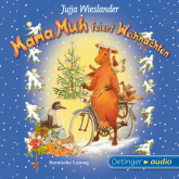 Hörbuch Mama Muh feiert Weihnachten  - Autor Jujja Wieslander   - gelesen von Schauspielergruppe