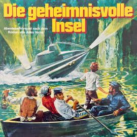 Hörbuch Die geheimnisvolle Insel  - Autor Jules Verne, Hans Paulisch   - gelesen von Schauspielergruppe