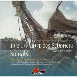 Hörbuch Die Irrfahrt des Schoners Sloughi  - Autor Jules Verne   - gelesen von Schauspielergruppe