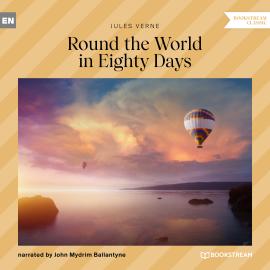 Hörbuch Round the World in Eighty Days (Unabridged)  - Autor Jules Verne   - gelesen von John Mydrim Ballantyne