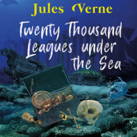 Hörbuch Twenty Thousand Leagues Under the Sea  - Autor Jules Verne   - gelesen von Chris Dabbs